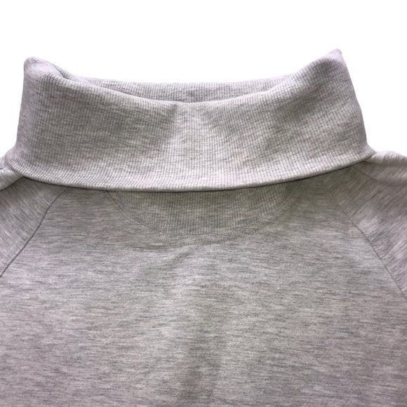 LULULEMON Gray Sweatshirt Turtleneck Pullover. Cowl Neck. Size Women's 2 - Picture 7 of 13